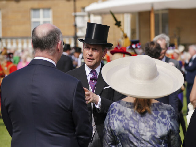 Britský princ Edward sa zúčastnil na Royal Garden Party.