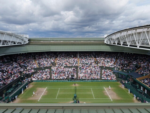 Centrálny dvorec vo Wimbledone.