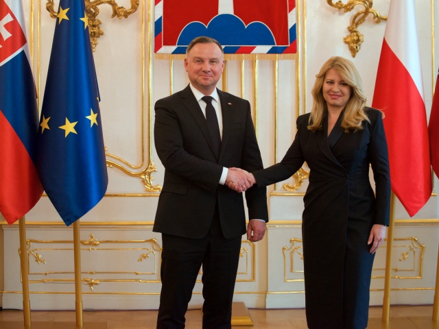 PREZIDENTKA: Prijala Andrzeja Dudu