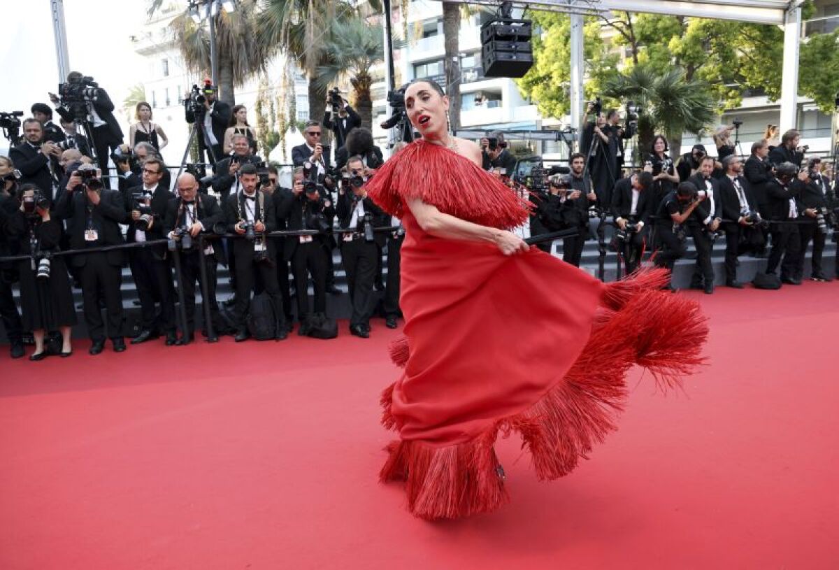 France Cannes 2022 Awards Ceremony Red Carpet