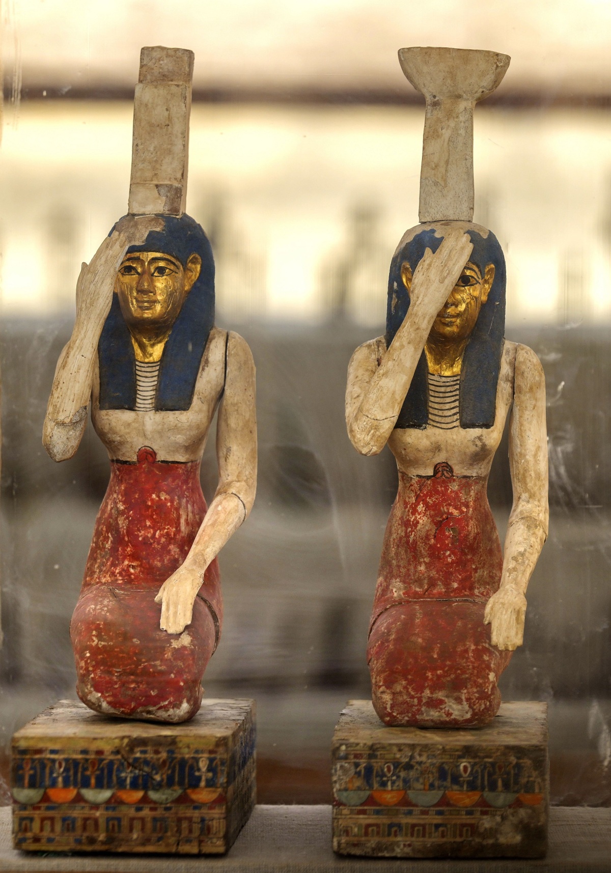 Egypt Sakkára pohrebisko sarkofágy