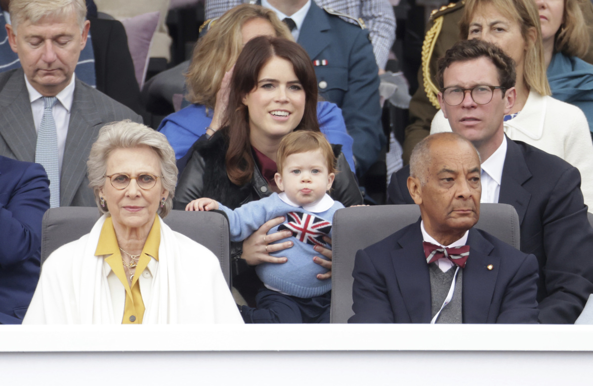 Princezná Eugenie so synom Augustom Brooksbankom