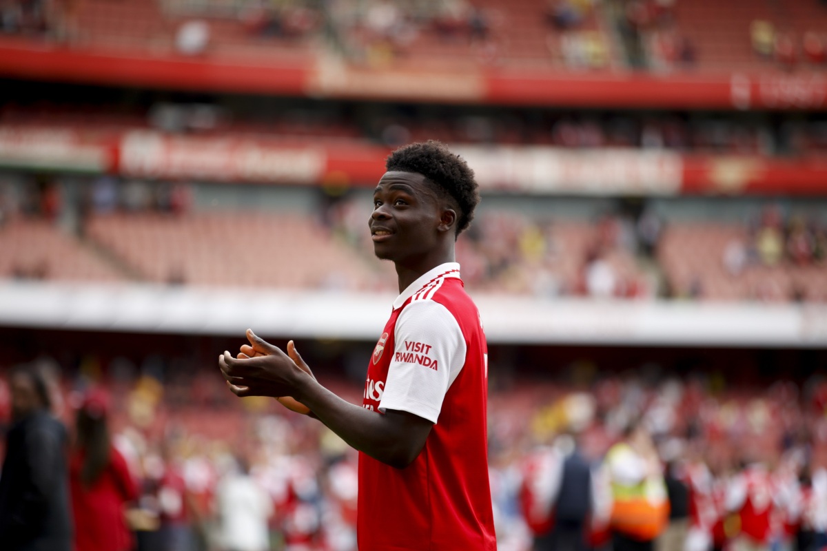 9. Bukayo Saka