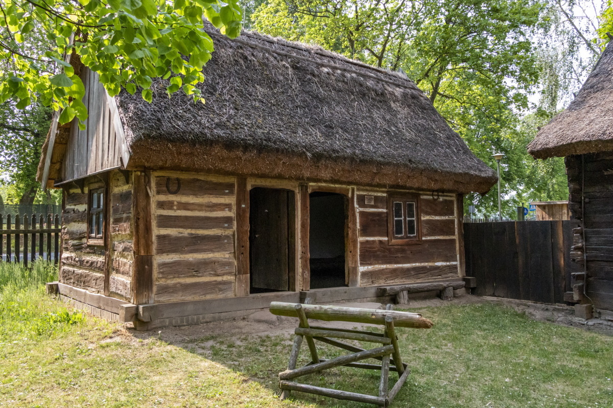 skanzen, Wolsztyn, Poľsko, dom