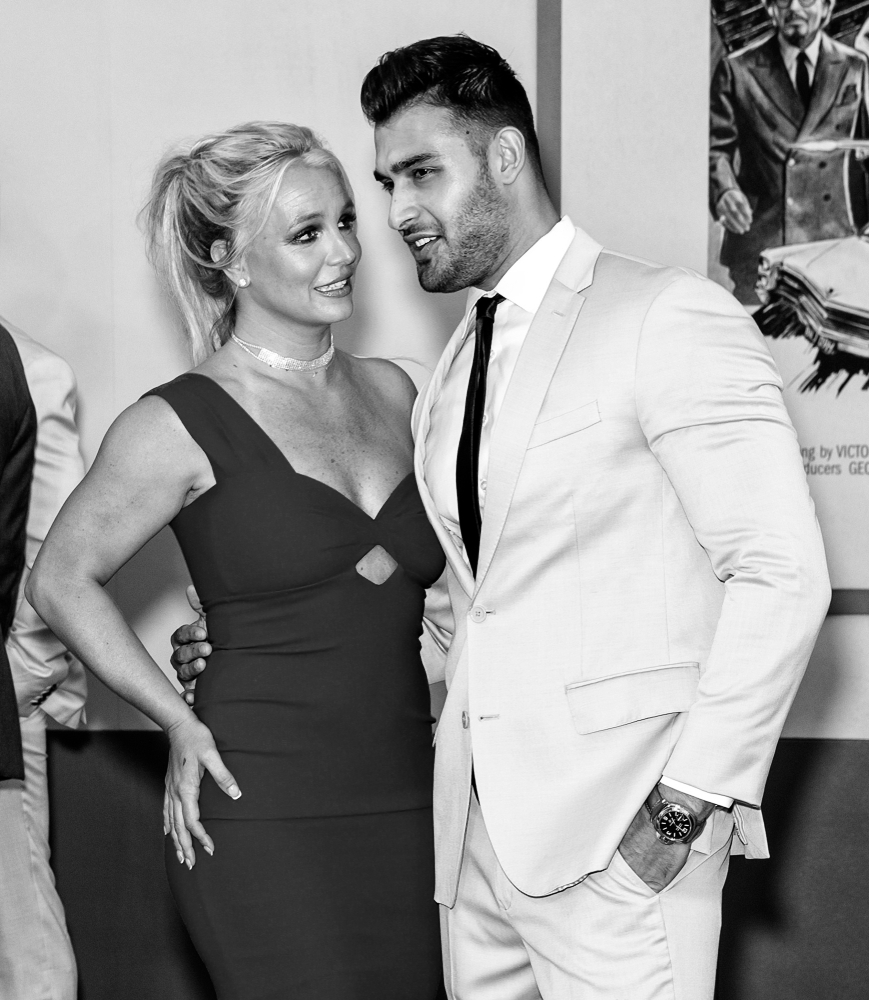 Speváčka Britney Spears a fitness tréner Sam Asghari.