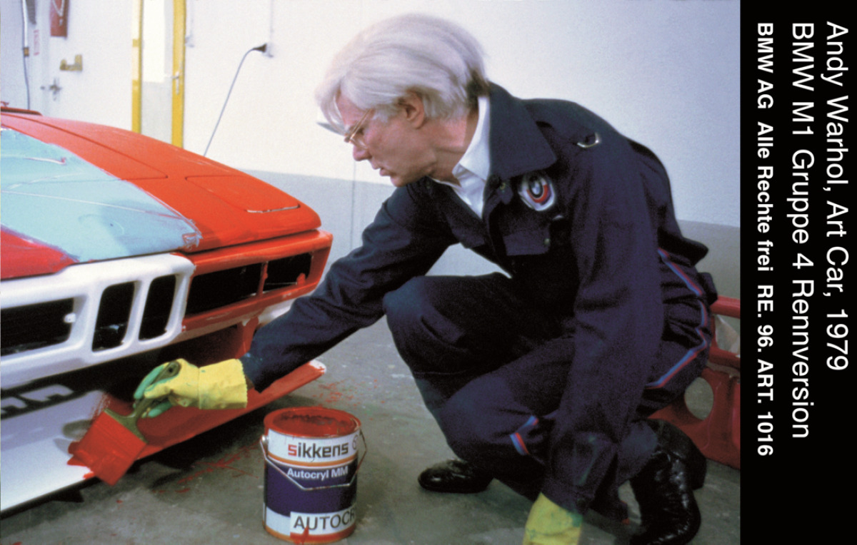 BMW M1 Art Car by Andy Warhol - 1979