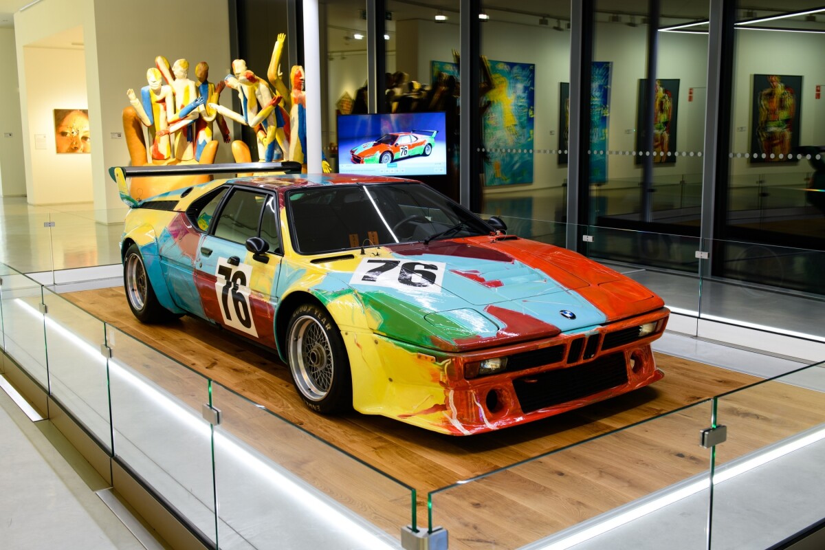 BMW M1 Art Car by Andy Warhol - 1979