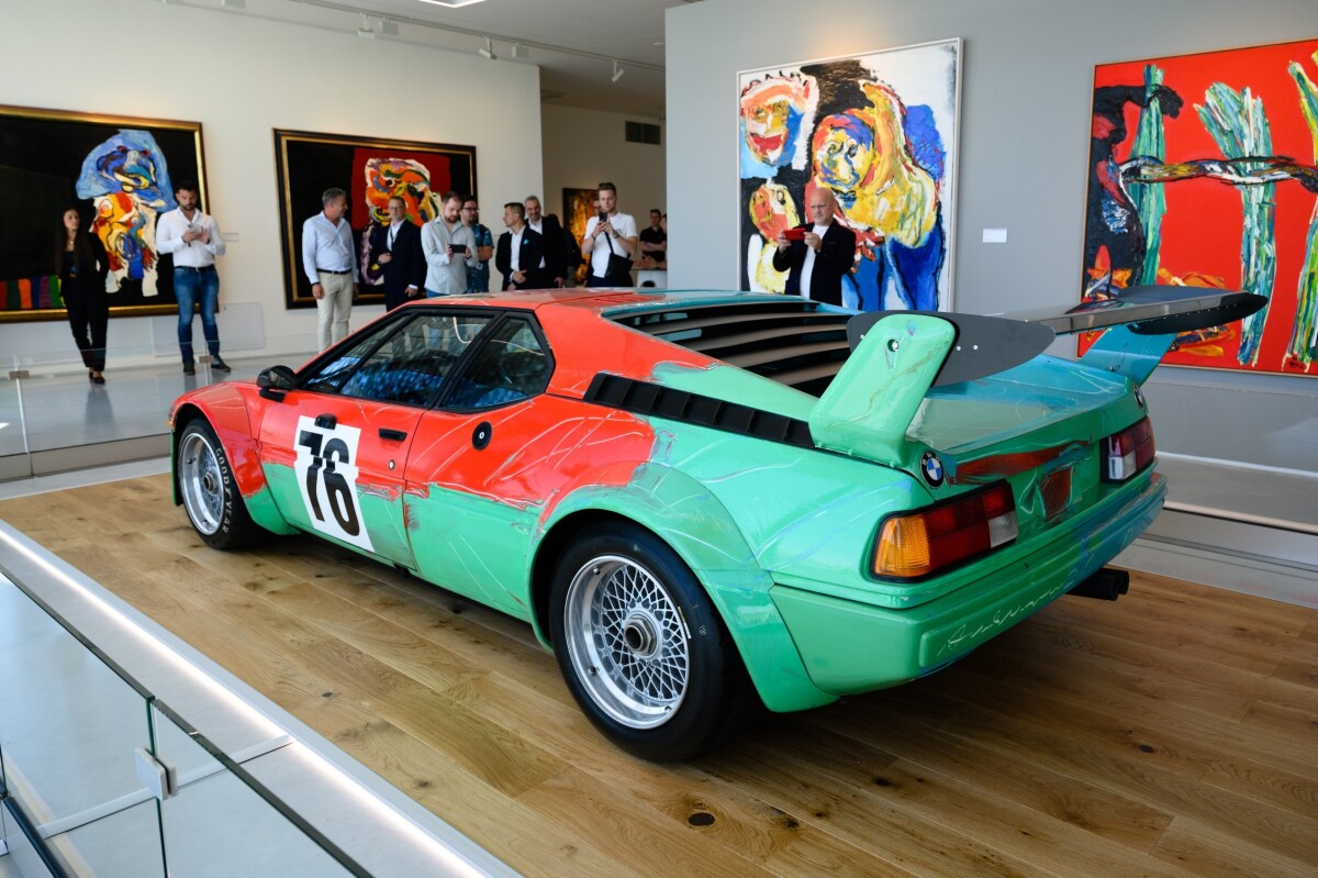 BMW M1 Art Car by Andy Warhol - 1979