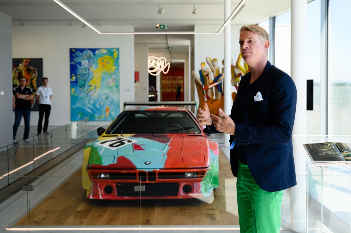 BMW M1 Art Car by Andy Warhol - 1979