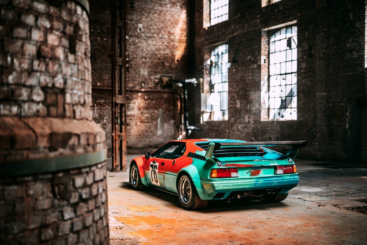 BMW M1 Art Car by Andy Warhol - 1979