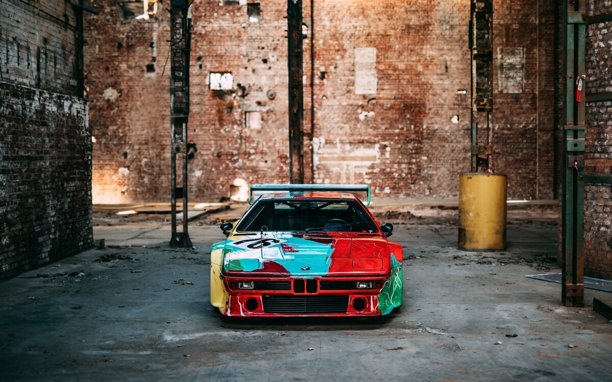 BMW M1 Art Car by Andy Warhol - 1979