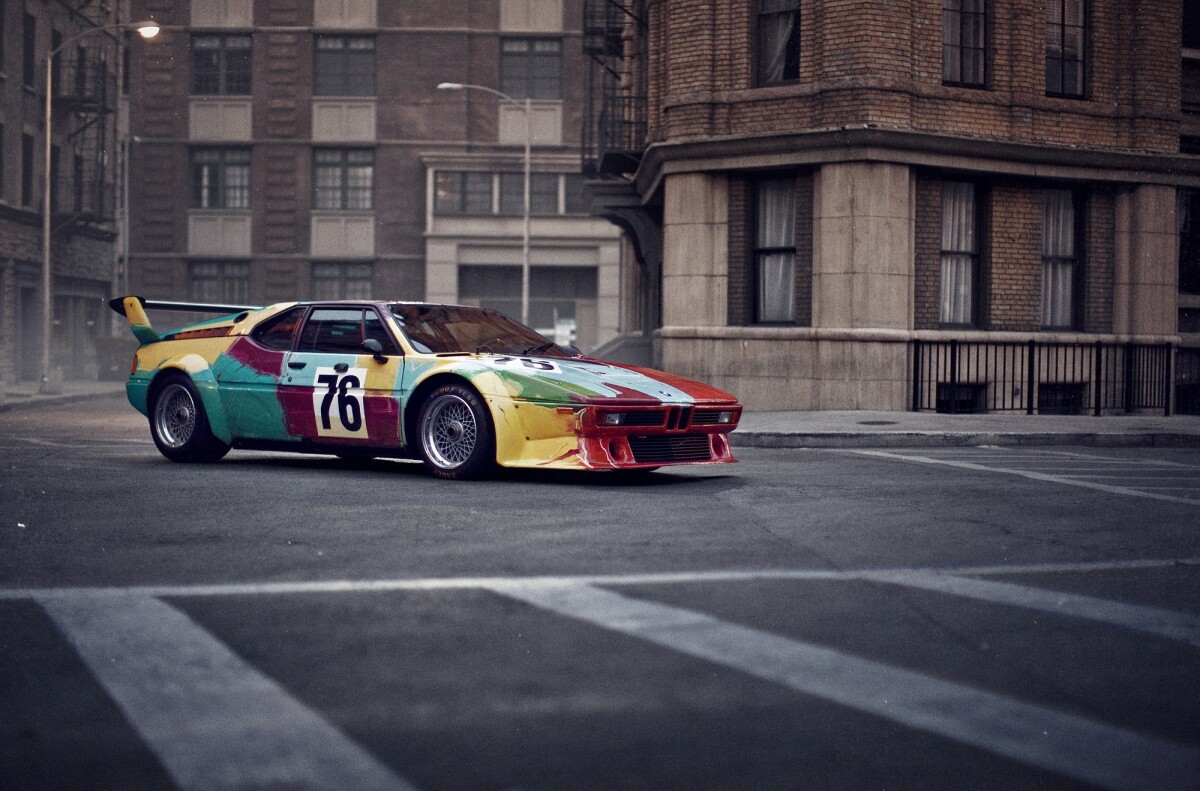 BMW M1 Art Car by Andy Warhol - 1979
