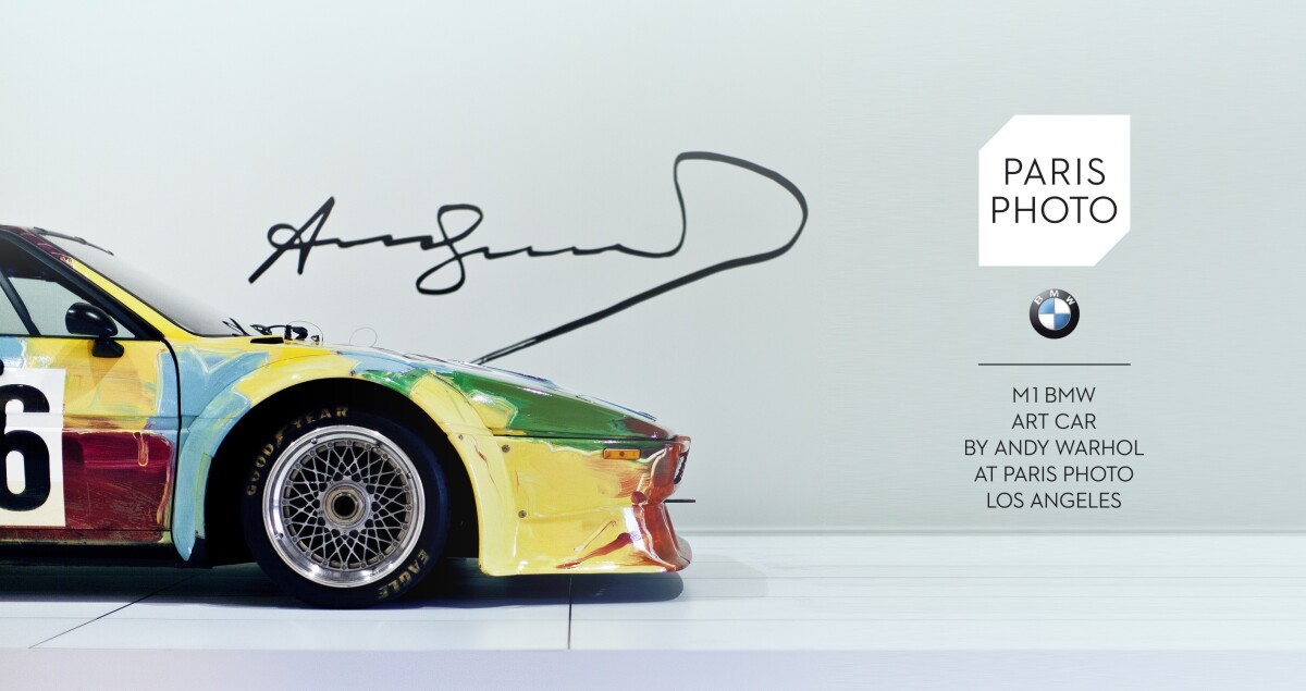 BMW M1 Art Car by Andy Warhol - 1979
