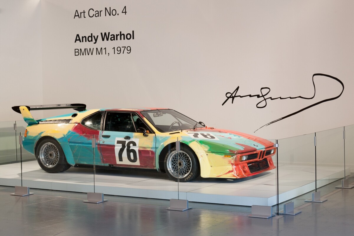 BMW M1 Art Car by Andy Warhol - 1979
