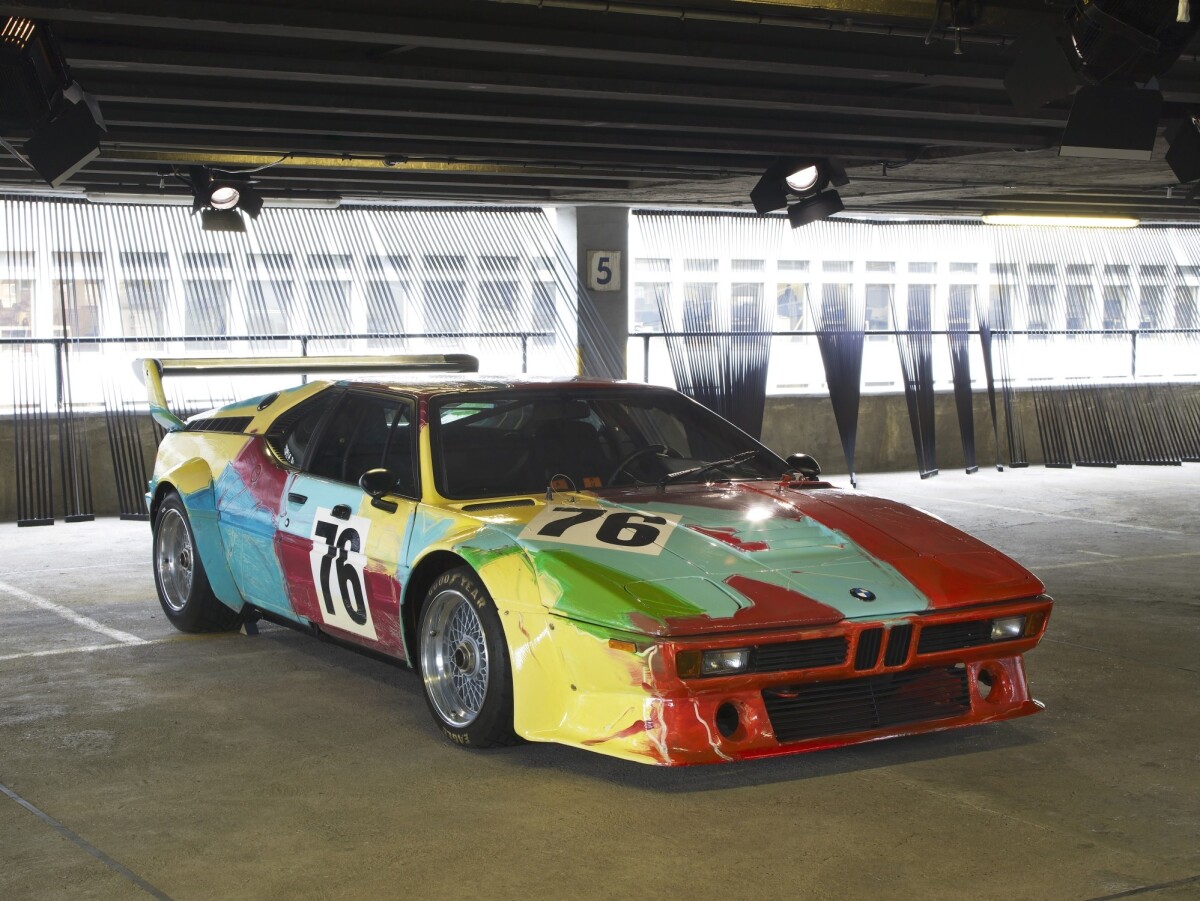 BMW M1 Art Car by Andy Warhol - 1979