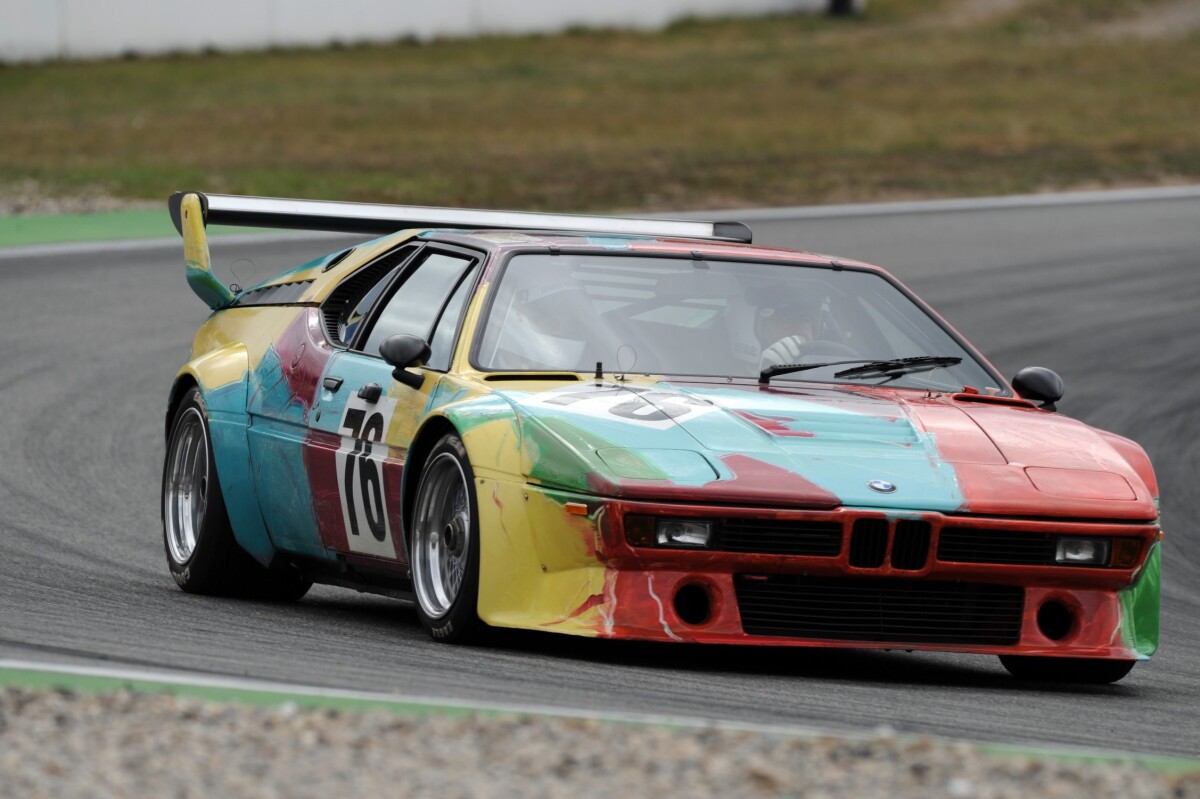 BMW M1 Art Car by Andy Warhol - 1979