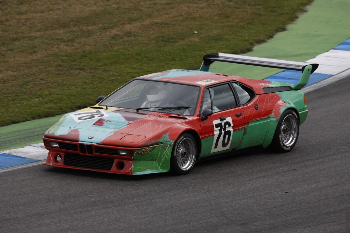 BMW M1 Art Car by Andy Warhol - 1979