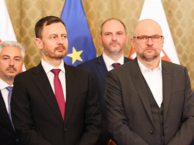 Eduard Heger. Richard Sulík