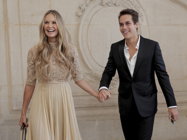 Elle Macpherson a jej syn Flynn Busson