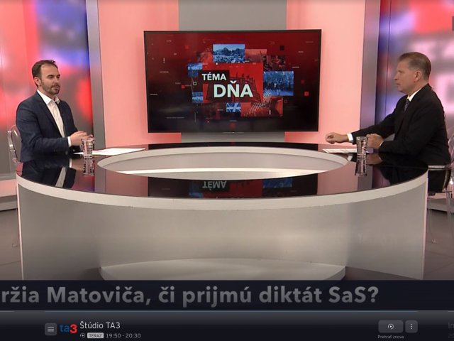 Michal Šipoš, Téma dňa, ta3, Peter Bielik