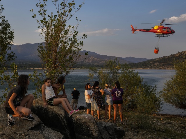 Helikoptéra / Požiar /