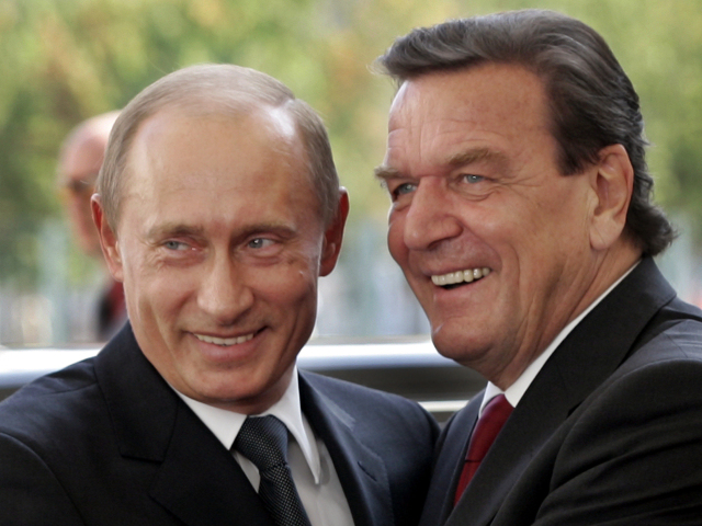 Gerhard Schröder / Vladimir Putin /