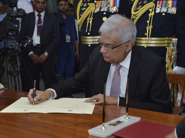 Ranil Vikramasinghe srí lanka