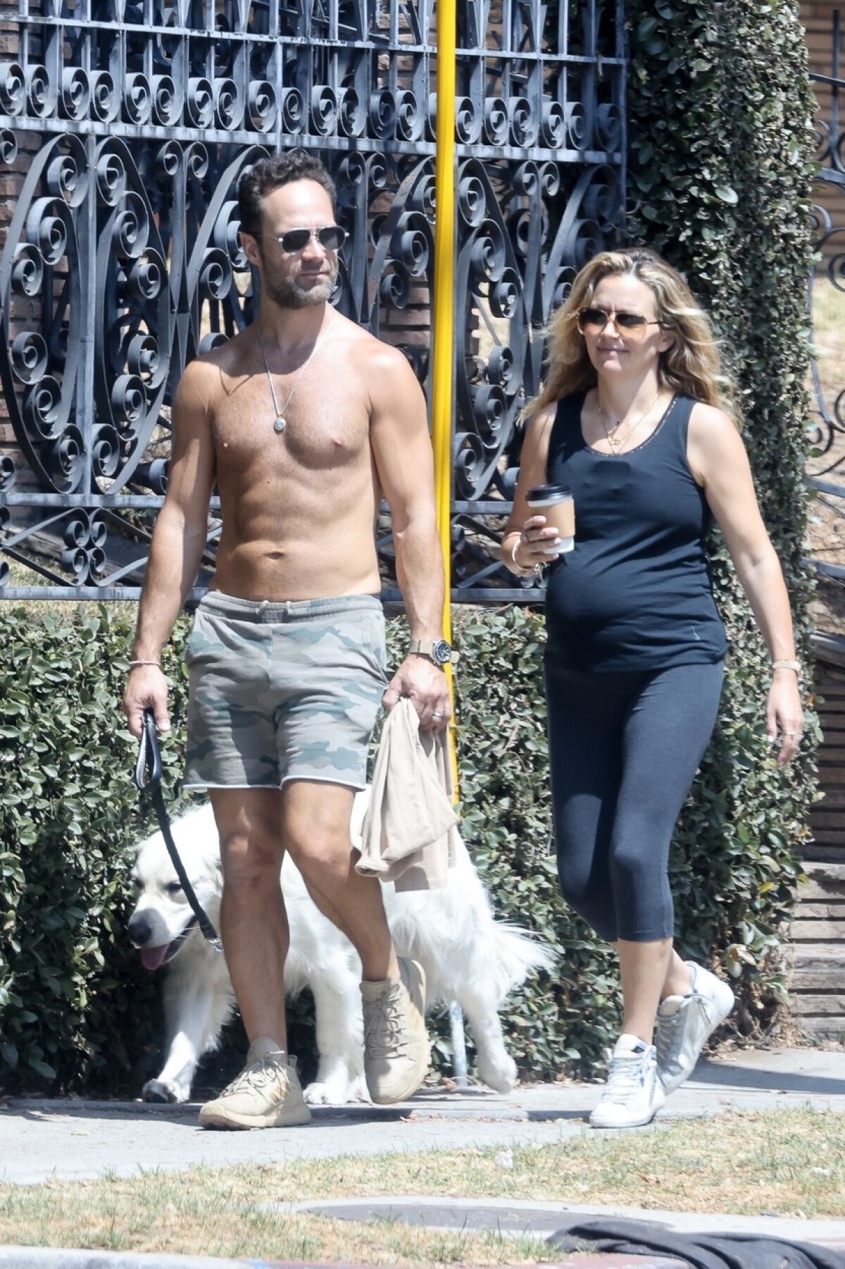 Becki Newton a jej manžel, kandský herec Chris Diamantopoulos