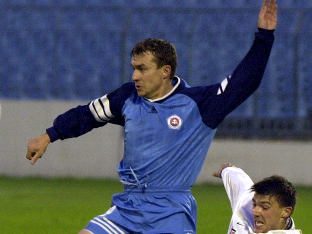 Tibor Jančula (ex-SNS) hrával futbal aj za Slovan Bratislava.