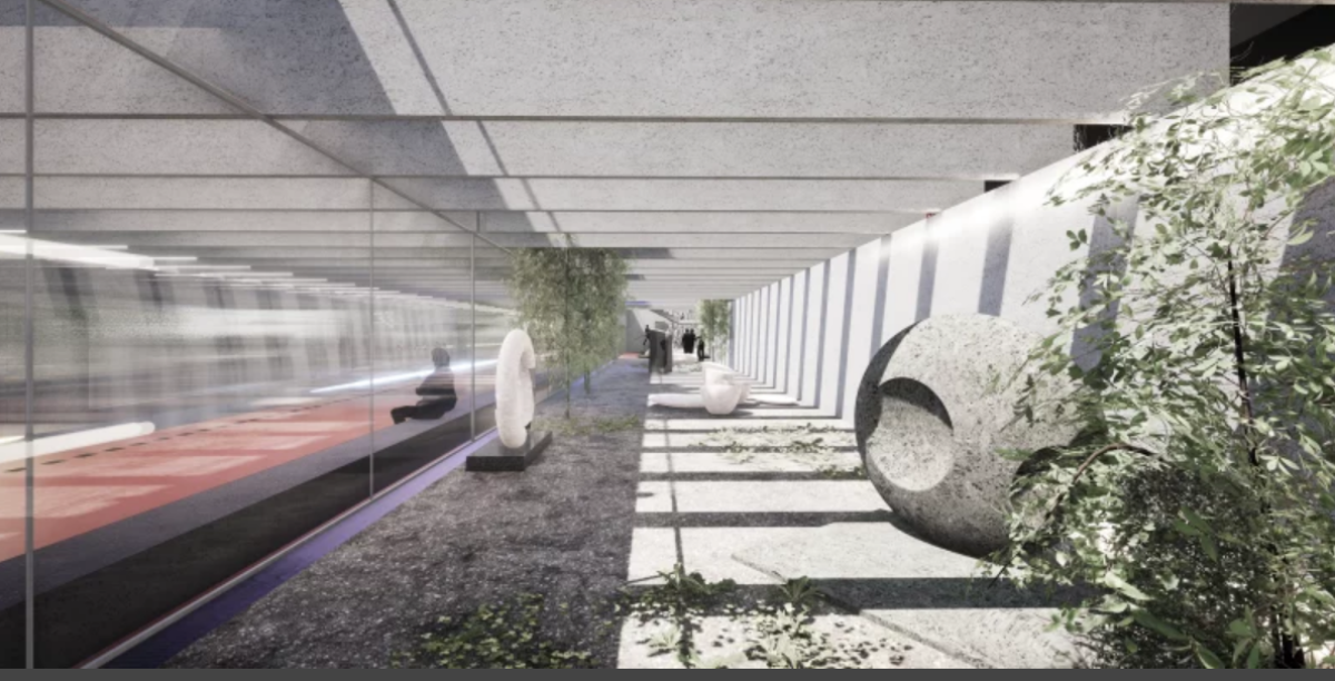 Depo Zličín, metro
