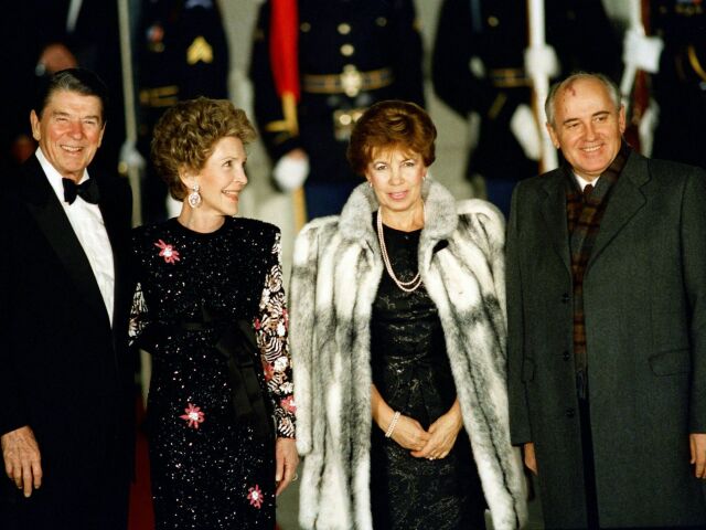 regan, gorbačov, raisa, nancy