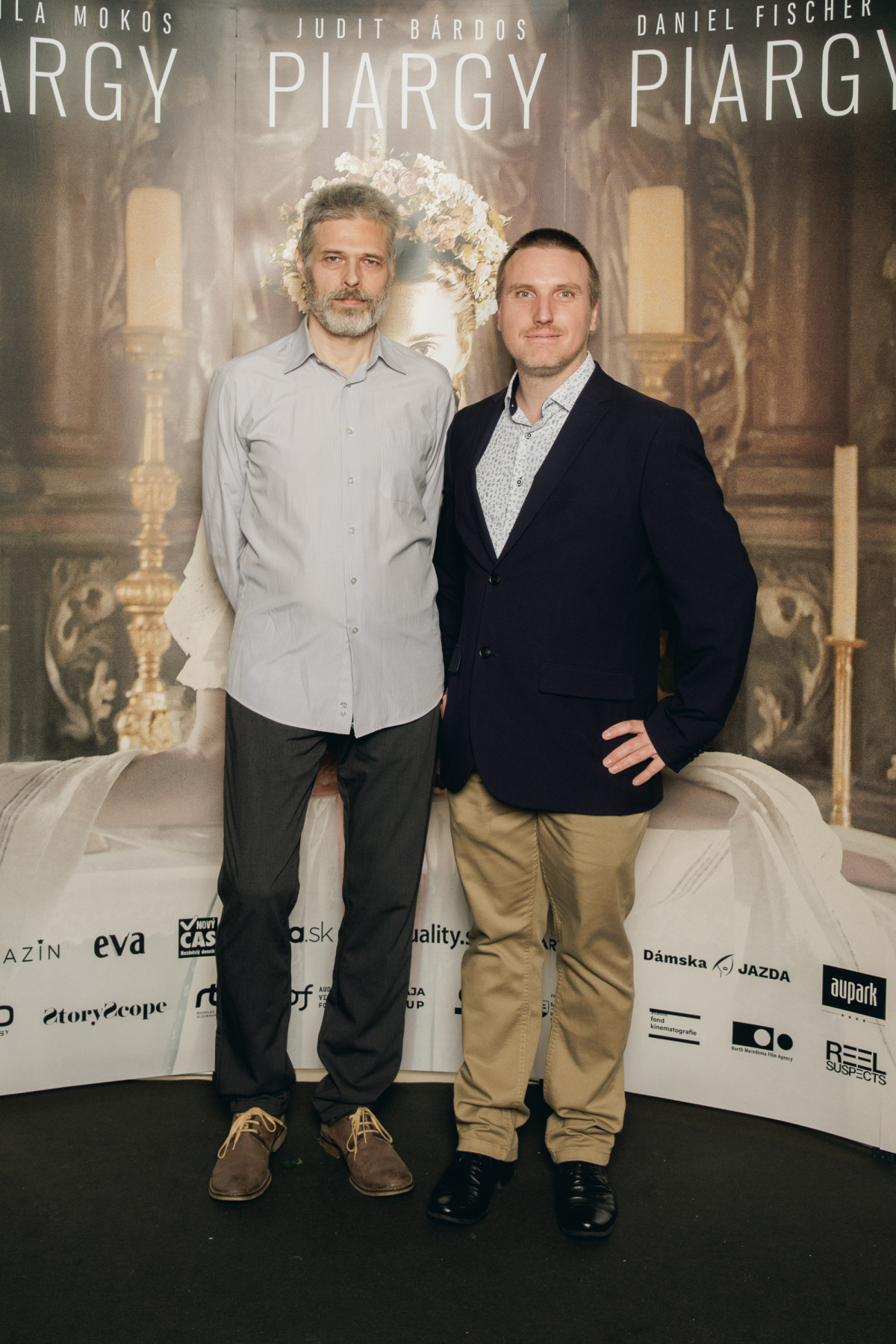 Vnuci spisovateľa Františka Švantnera - Michal a Ján.
