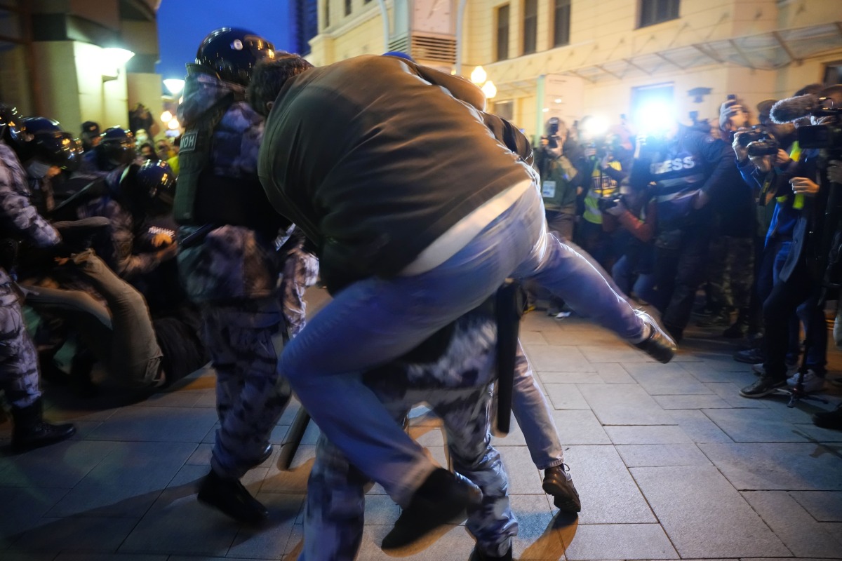protest, moskva