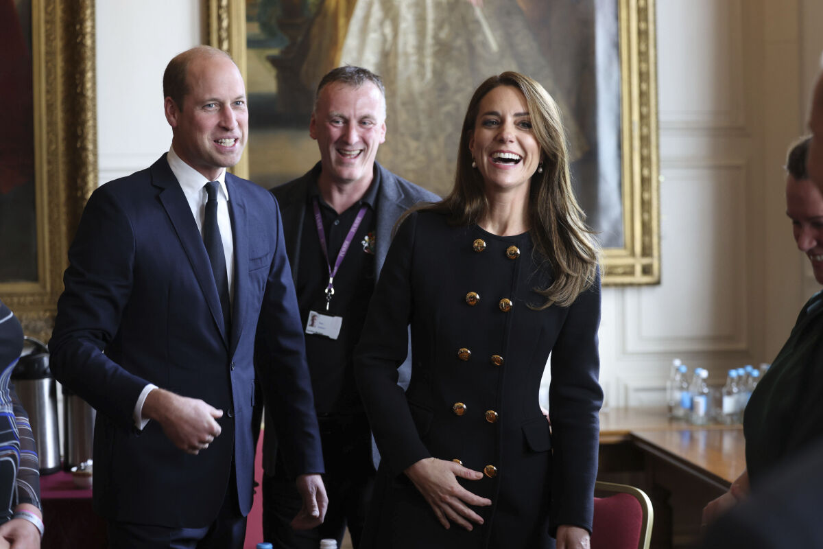 Princ William a jeho manželka Kate, princezná z Walesu 