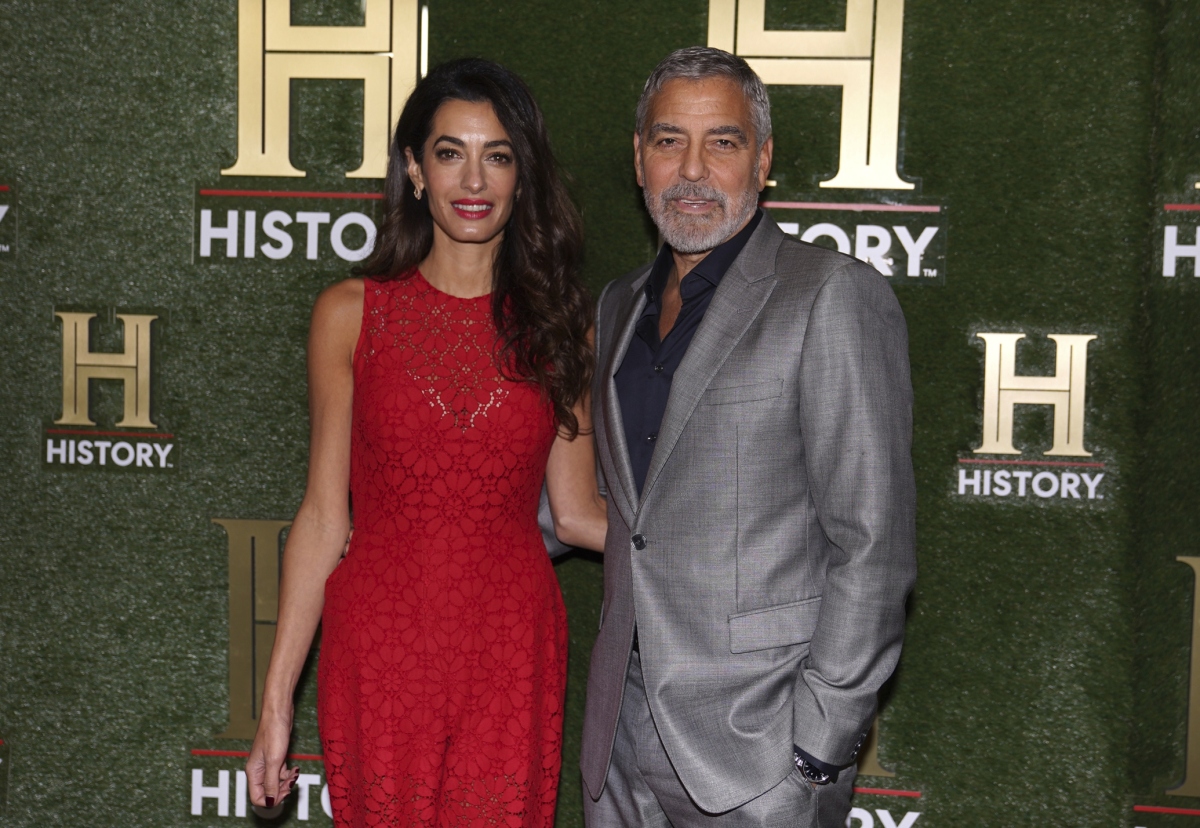 Amal Clooney a George Clooney 