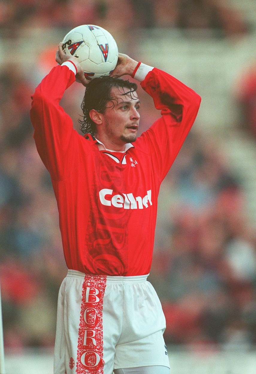 Vladimír Kinder prišiel do Middlesbrough v roku 1997.
