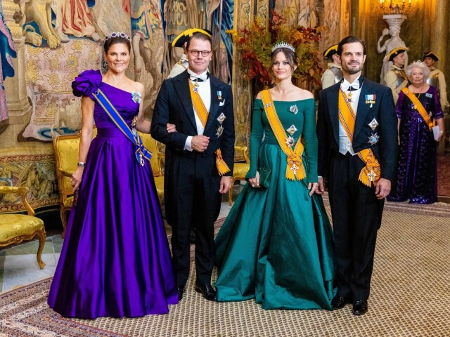 princezná Victoria a jej manžel - princ Daniel (vľavo) a švédsky princ Carl Philip