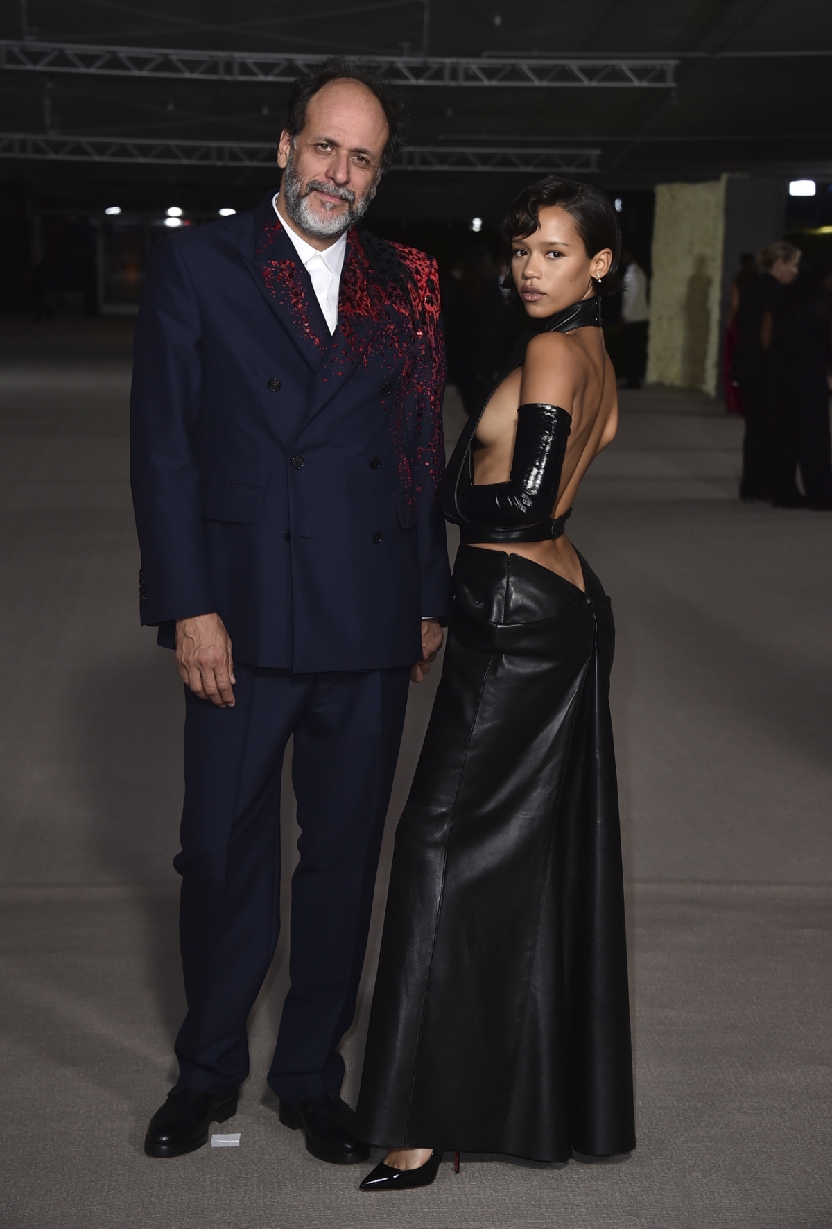 Luca Guadagnino a herečka Taylor Russell