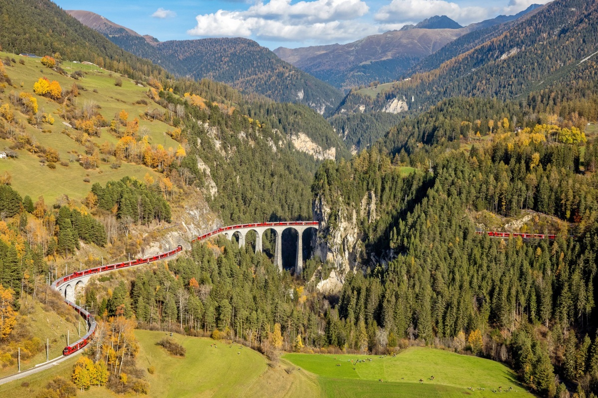Rhaetische Bahn. Weltrekordversuch / World Record Attempt