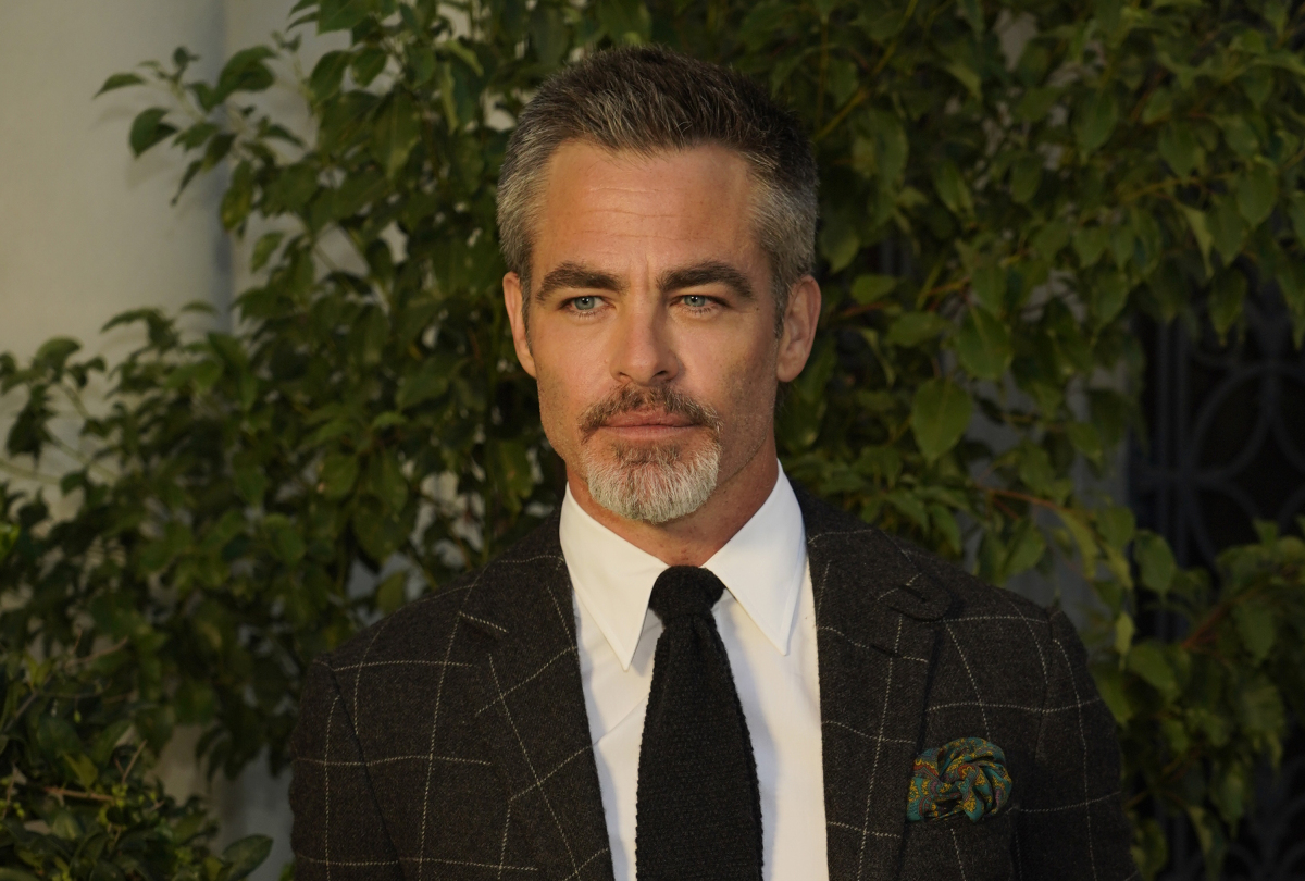 Chris Pine, vyzlečení pred kamerou, nepoužívať inde