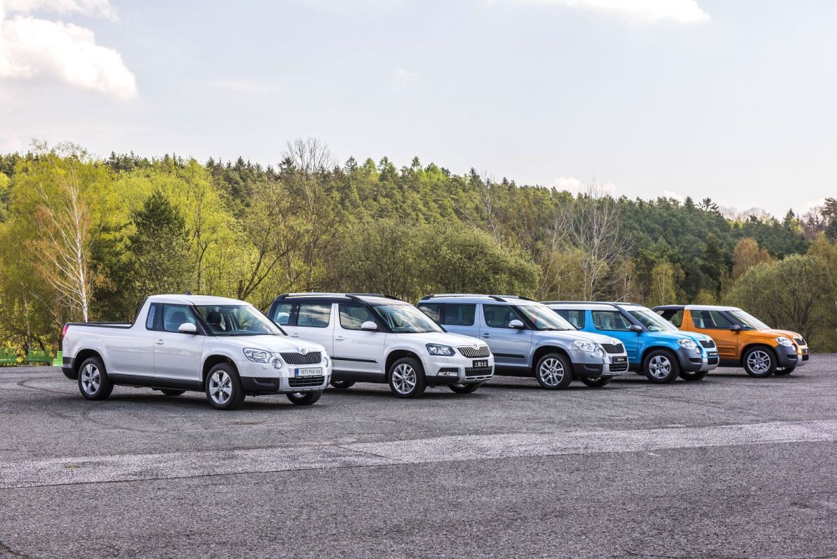 Škoda Yeti Pickup - 2012