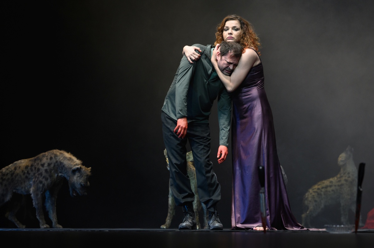 Macbeth  Alexander Barta  Macbeth   Petra Vajdova  Lady Macbeth   foto Brano Konecny