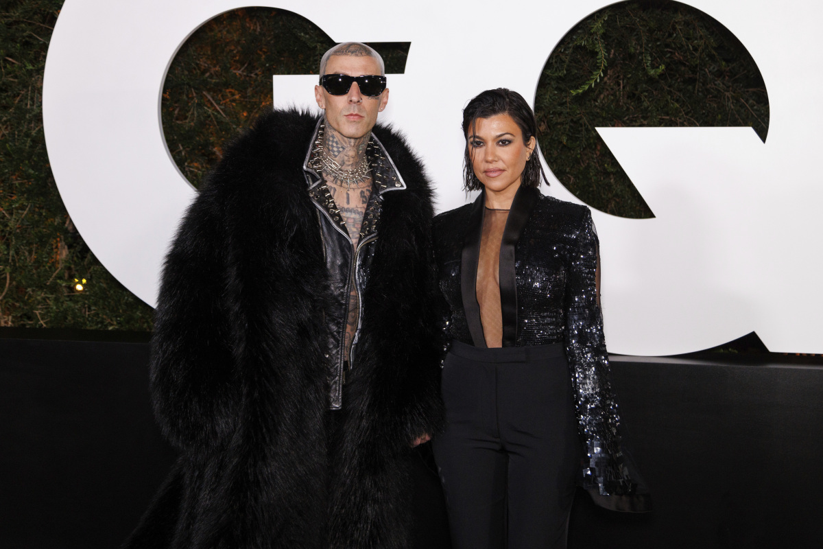 Travis Barker a jeho manželka Kourtney Kardashian