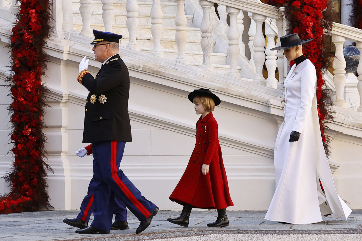 Princ Albert,  princezná Charlene