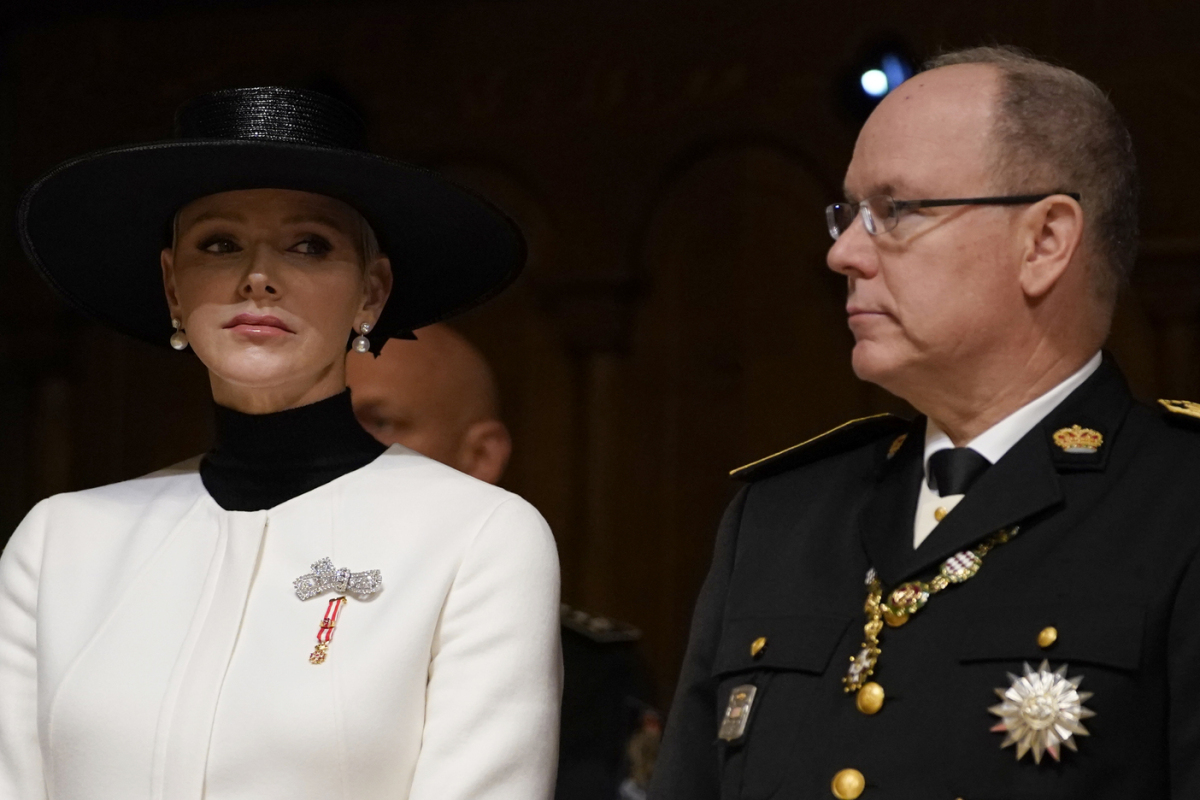 Princ Albert,  princezná Charlene