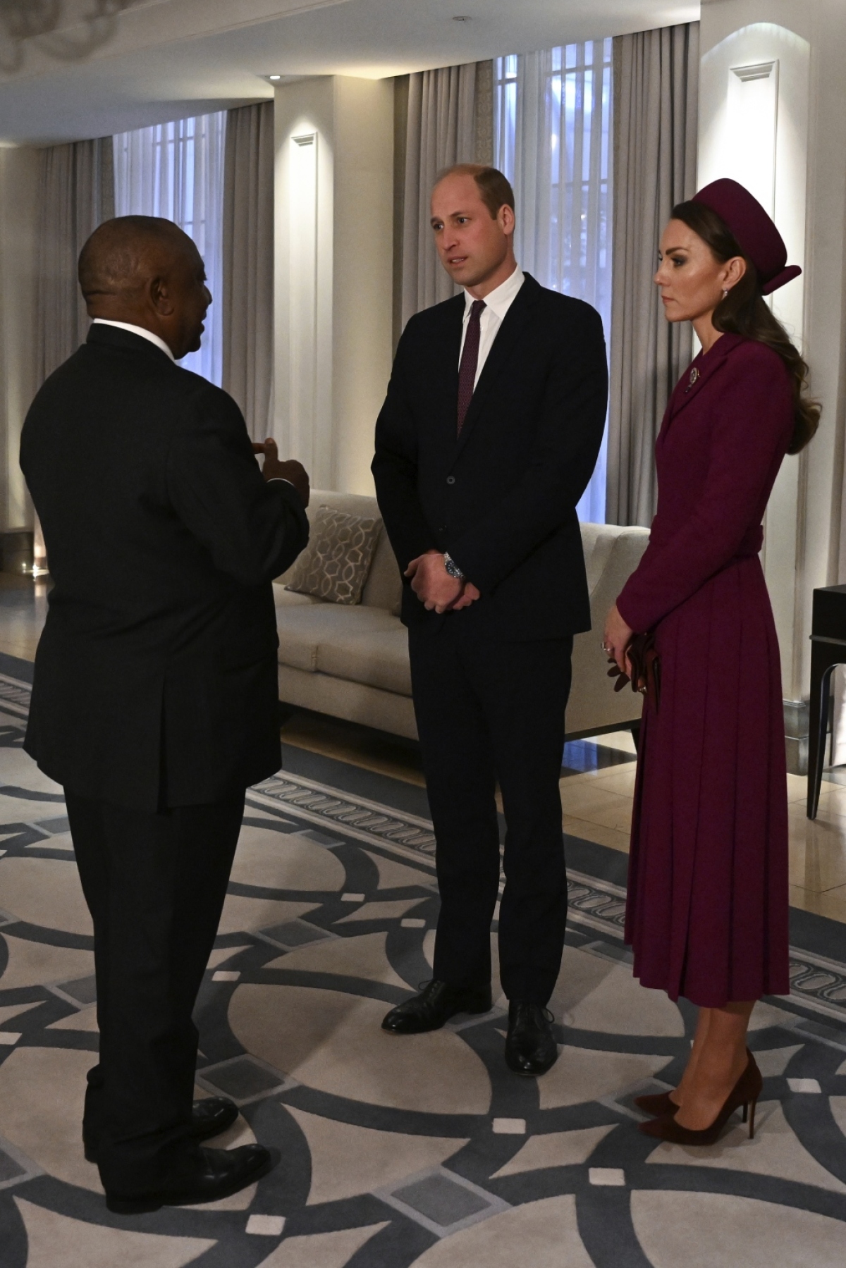 Britský princ William a Kate, princezná z Walesu
