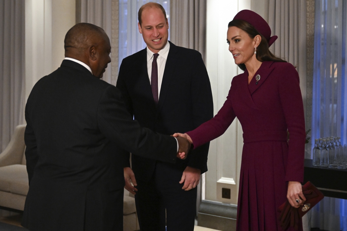 Britský princ William a Kate, princezná z Walesu
