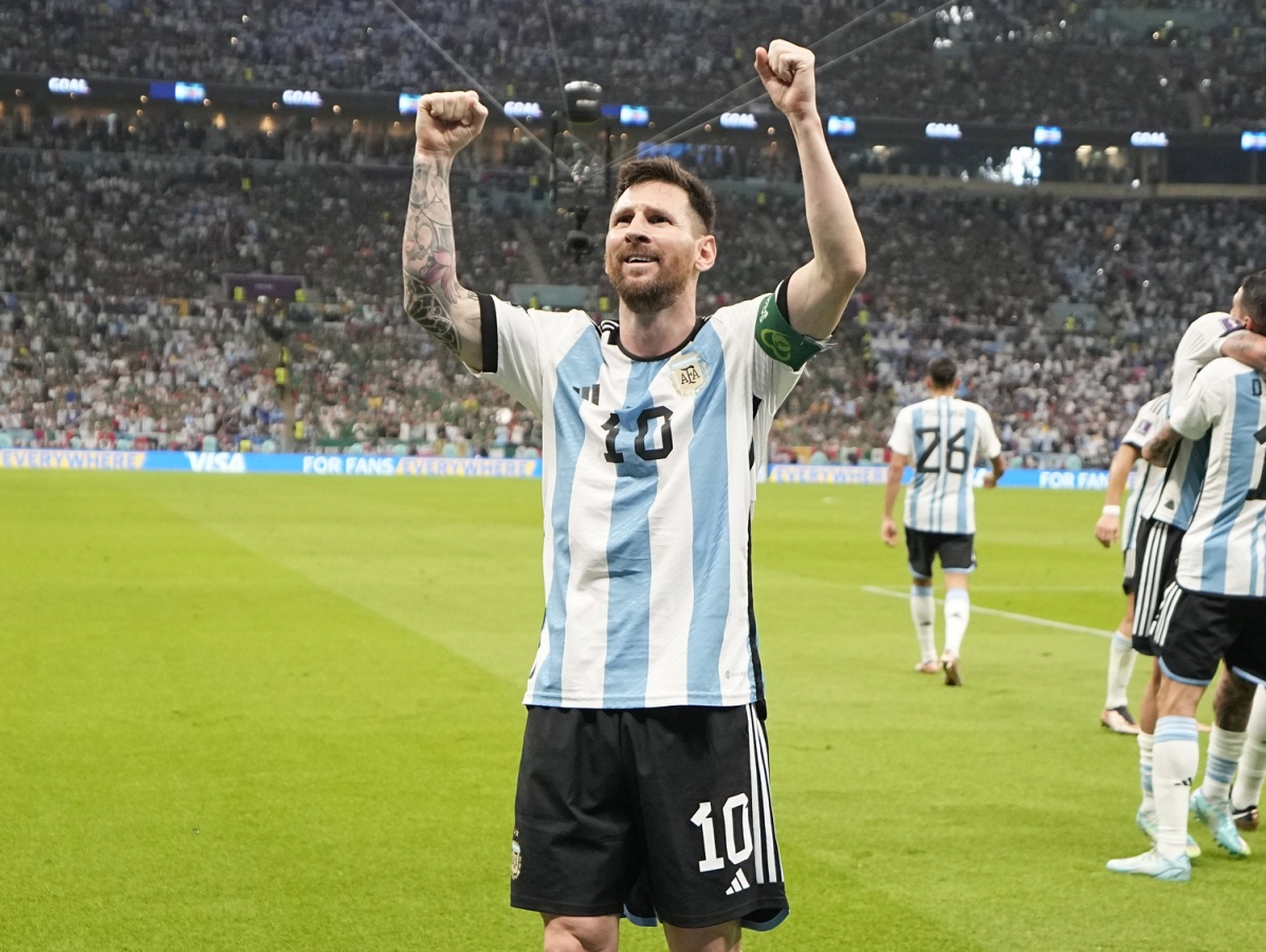 APTOPIX WCup Argentina Mexico Soccer