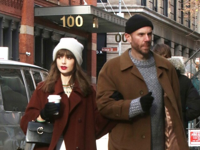 Lily Collins a jej manžel Charlie McDowell