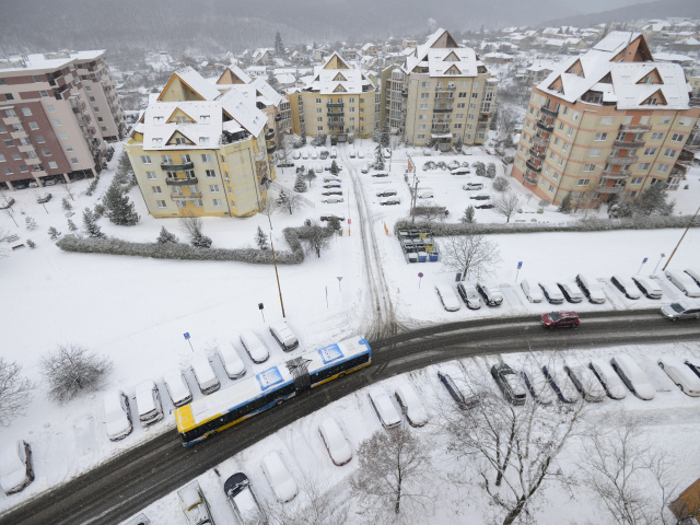 Košice, kalamita, sneh, KVP, mráz
